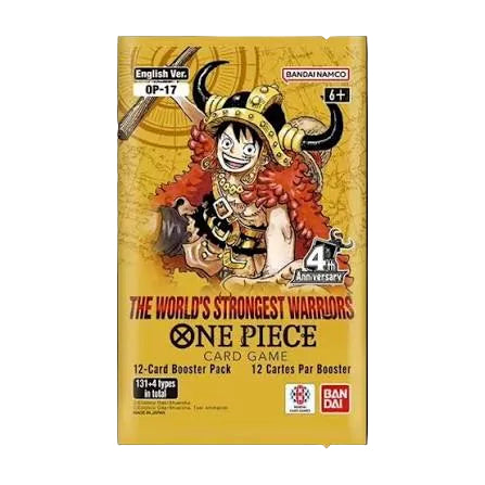 THE WORLD'S STRONGEST WARRIORS [OP-17] Booster Box – English