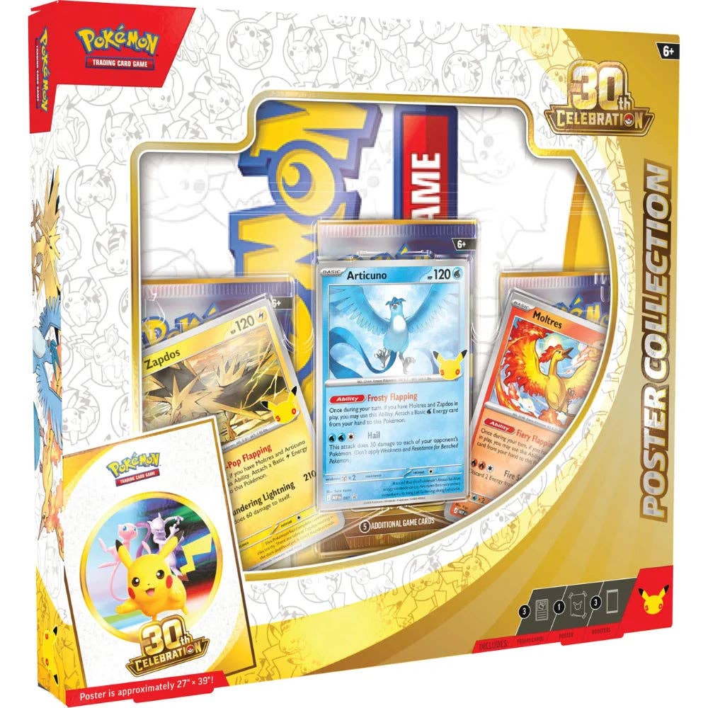 Pokémon TCG – 30th Celebration Poster Collection – English